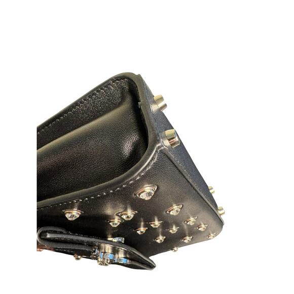 Versace NWT Crystal Medusa ‘95 Small Handbag in Black - Picture 5 of 16